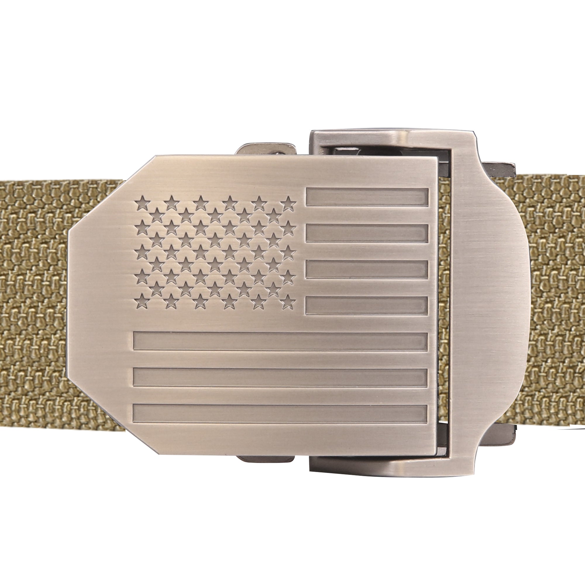 Nylon Belt - American Flag Buckle